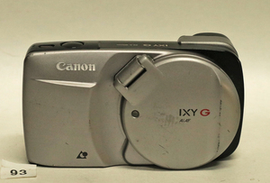 ｗ９３　フィルムカメラ　(キャノン　IXY-G)　作動確認済　現状渡し　
