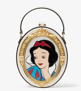 2024春夏♪ US限定(*^^*) 日本未発売　限定コラボ　Disney x Kate Spade New York Snow White 3D Mirror 白雪姫　バック　本物をお届け♪