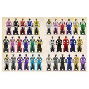 レンジャーキー MEMORIAL EDITION Anniversary Heroes and King-Ohger Set◆新品Ss