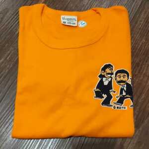 未使用非売品　70年代　ひげダンスTシャツ 加藤茶　志村ケン　ドリフターズ　Vintage　希少　渡辺プロ