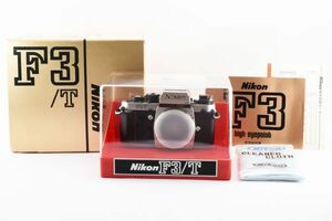 元箱付極美品 Nikon F3/T HP High-Eye Point Body MF SLR Film Camera With Box チタン ボディ MF一眼レフ フィルムカメラ / ニコン #0802
