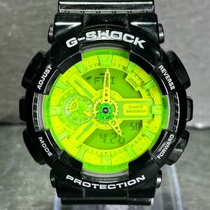 海外モデル CASIO カシオ G-SHOCK Gショック HYPER COLORS ハイパーカラーズ GA-110B-1A3 腕時計 アナデジ クオーツ 新品電池交換済み