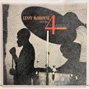 ●即決LP Lenny McBrowne / And The 4 Souls pj-1 j39596 米オリジナル、黒銀Bar Dg Mono