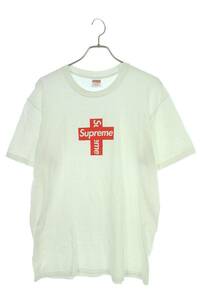 シュプリーム SUPREME 20AW Cross Box Logo Tee サイズ:L クロスボックスロゴTシャツ 中古 SB01