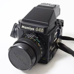 マミヤ M645 中判カメラ レンズ SEKOR-C 55mm 1:2.8 N Mamiya 動作未確認 ジャンク品 80サイズ発送 KK-2654321-098-mrrz