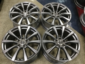 ■　ガリ傷有　ニッサンスカイラインジュンセイ 19ｘ8.5Ｊ+43　9Ｊ+45　114.3/5Ｈ　スカイライン　フーガなどに■