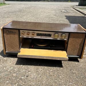 コロンビア FM AM STEREOPHONIC SOUND SYSTEM 333D 真空管 ラジオ レコードプレーヤー 中古 ジャンク品