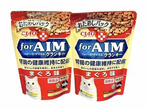 いなば forAIMクランキーおためしパック まぐろ味 100g×2袋