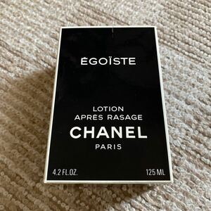 CHANEL シャネル EGOISTE エゴイスト アフターシェイヴローション 125mI 国内正規品 新品未使用 元箱あり 送料無料