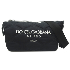 ［飯能本店］DOLCE&GABBANA ドルチェアンドガッバーナ ショルダーバッグ ナイロン ブラック レディース DH80696