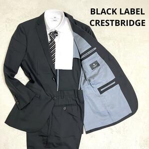 538 BLACK LABEL CRESTBRIDGE ブラックレーベルクレストブリッジ セットアップスーツ ブラック 36