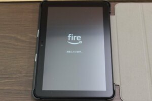 ○amazon アマゾン キンドルファイヤー （第10世代）K72LL4 カバーおまけ付き【動作保証出品】Amazon Fire HD8 ブラック 32GB タブレット