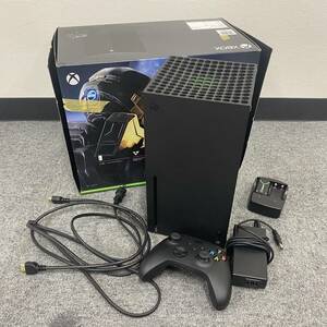 M204-Z15-261 Microsoft マイクロソフト Xbox Series X エックスボックス MODEL/1882 通電確認済み ゲーム機 ブラック ゲーム ②