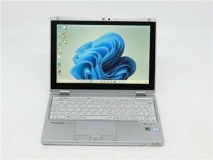 カメラ内蔵/中古/10型タッチパネル/軽く薄型ノートPC/Win11/新品M.2SSD256GB/4GB/M5-6Y57/Panasonic　CF-RZ5ADDK MS office2021搭載