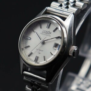 SEIKO セイコー クロノメーター ハイビート 自動巻き 2245-0020 1972年製 亀戸工場 デイト BAMBI社製ブレス アンティーク レディース腕時計