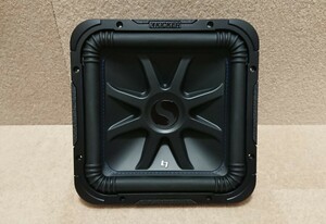 【美品】KICKER サブウーファー ソロバリック L7S 12インチ 4ΩDVC 30cm