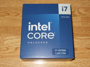 ▽新品!! 未開封!! Intel Core i7-14700K BOX品 爆速!! インテル