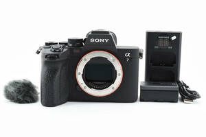 新品同様品級！SONY ソニー α7 IV a7IV a7IV ボディ ILCE-7M4 シャッター数6122回 ワンオーナー品