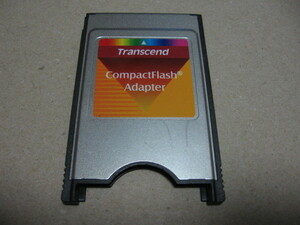 Transcend コンパクトフラッシュ CF PCカードアダプタ 