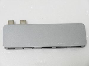 GIISSMO MacBook ハブ 5in2 Macbook 多機能 USB HUB TYPE-C 送料140円　621