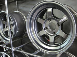 RAYSレイズ★軽量鍛造★VOLK RACING TE37V★14インチ8.0J＋0★4/114.3★新品4本セット！