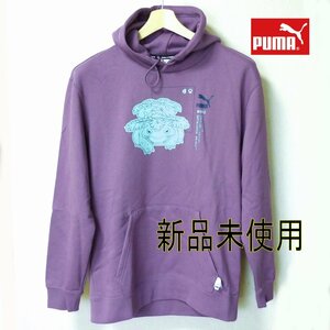 定価10450円S★PUMA プーマ POKEMON HOODIE FL ポケモンパーカー ポケットモンスター スウェットフシギバナ