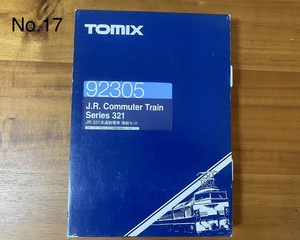 未使用品 TOMIX Nゲージ 92305 JR 321系通勤電車 増結セット