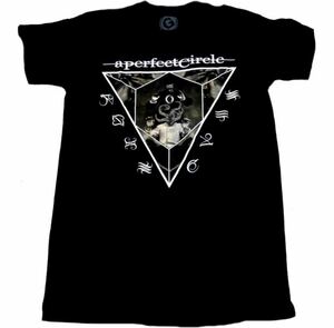 A PERFECT CIRCLE「OUTSIDER」パーフェクト サークル Tシャツ ブラック L バンドTシャツ 半袖