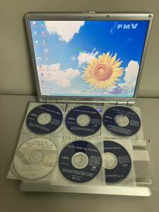 送料無料 Win XP Fujitsu FMV BIBLO NB40S リカバリ 済 ディスク 添付 HDD80GB メモリ768MB Office 無 リカバリメディア 付 画像参照 NC NR