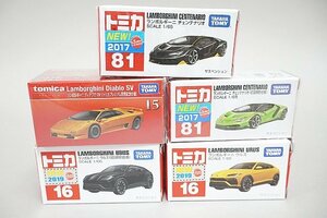 TOMICA トミカ ランボルギーニ チェンテナリオ / ウルス 初回特別仕様 / ディアブロ SV トミカプレミアム発売記念仕様 など5点セット