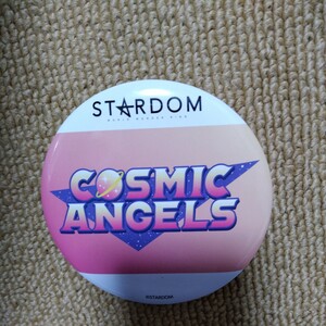STARDOM スターダムくじ 缶バッチ COSMICANGELS ロゴ 未使用