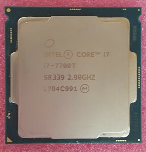 CPU 3個セット Intel Core i7-7700T SR339 2.90GHz i7 第7世代 プロセッサー 中古動作確認済 管理番号：C159