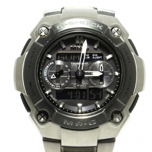 CASIO(カシオ) 腕時計 MR-G MRG-7600D-1BJF メンズ 電波/タフソーラー/チタン ダークグレー