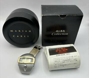 ★希少９０年代 SEIKO ALBA SPOON限定 MARIAH マライヤキャリーCAREY MODEL デッドストック★227-14管理