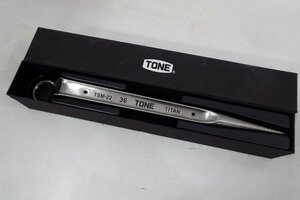 E☆TONE トネ チタンシノ付めがねレンチ TSM-22 36mm 工具 【中古品】☆質屋・リサイクルマート宇部店☆