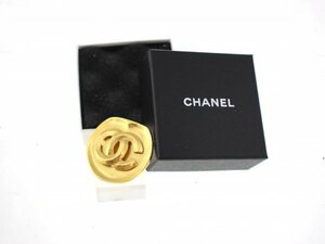 ◆ 美品 CHANEL / シャネル ブローチ ヴィンテージ ココマーク 1996年製 96P ゴールド系 レディース 140051