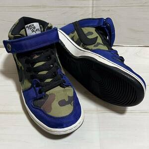 NIKE DUNK MID PRO PREMIUM SB ナイキ ダンク ミッド プロ プレミアム コラボ MADE FOR SKATE 616348-410 US9 27cm 美品