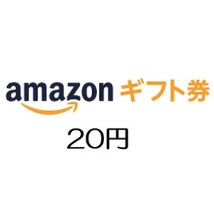 amazon アマゾン ギフト券20円分【有効期限約10年】