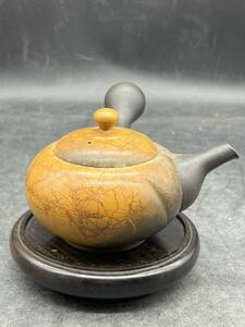 r6050237 常滑焼 名工 桜山造　急須 煎茶道具 煎茶器 