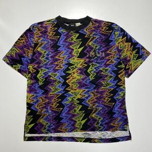 1990s NIKE AIR JORDAN 7 S/S TEE 1990年代 ナイキ エア ジョーダン 7 半袖Tシャツ Tシャツ 総柄 レア G1041