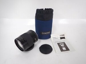 CONTAX 645 Carl Ziess Distagon F2.8 45mm 中判用 単焦点広角レンズ カールツァイス ディスタゴン レンズポーチ/説明書付き △ 6E493-2