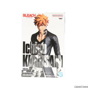 【中古】[FIG]黒崎一護(くろさきいちご) BLEACH(ブリーチ) SOLID AND SOULS-黒崎一護-II フィギュア プライズ(2632812) バンプレスト(61719