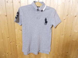 r92◆POLO RALPH LAUREN CUSTOM FIT ポロシャツ◆サイズS ビックポニー 古着 ポロラルフローレン カスタムフィットポロ ネコポス便 6B