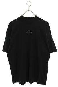 バレンシアガ BALENCIAGA 24SS 764235 TQVN1 サイズ:XS ミディアムフィットロゴTシャツ 新古品 OM10