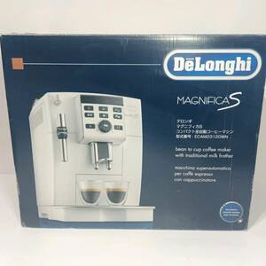 【未使用】DeLonghi デロンギ コンパクト全自動コーヒーマシン マグニフィカS ECAM23120WN カフェ顔負けメニューバリエーション