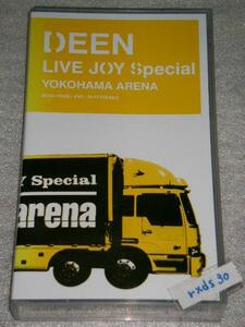 DEEN LIVE JOY SPECIAL 横浜アリーナ79分VHS 即決