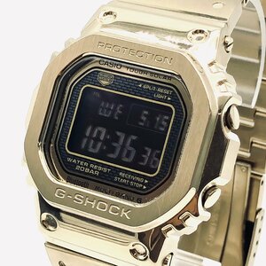 3456♭CASIO カシオ 腕時計 G-SHOCK GMW-B5000GD-9JF 電波ソーラー 20気圧防水 Bluetooth搭載 フルメタル メンズ ゴールド【0430】