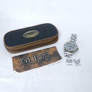 【1円】GUESS WATCHES ゲス WATERPRO 1996 腕時計 現状品 USED /2403C