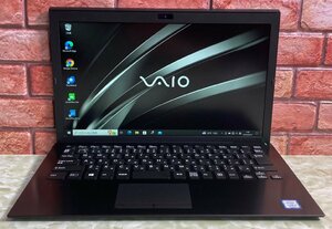 1円～ ●SONY VAIO Pro PG / Core i5 7200U (2.50GHz) / メモリ 8GB / SSD 256GB / 13.3型 フルHD (1920×1080) / Windows10 Pro 64bit