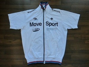 DESCENTE デサント Move Sport ムーブスポーツ ジャージ ジャケット 半袖 ドライトランスファー DAT-1005 L USED